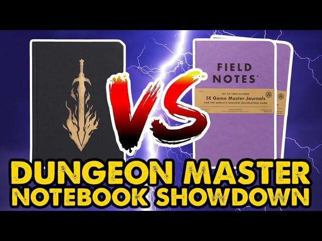 The Worldbuilder's Notebook VS Field Notes GM Journal: DnD Notebook Comparison and Review