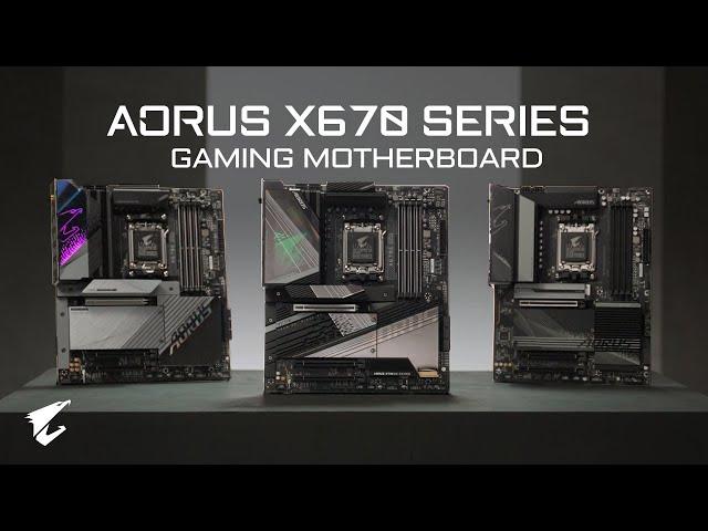 Introducing AORUS X670E and X670 Lineup | Official Trailer