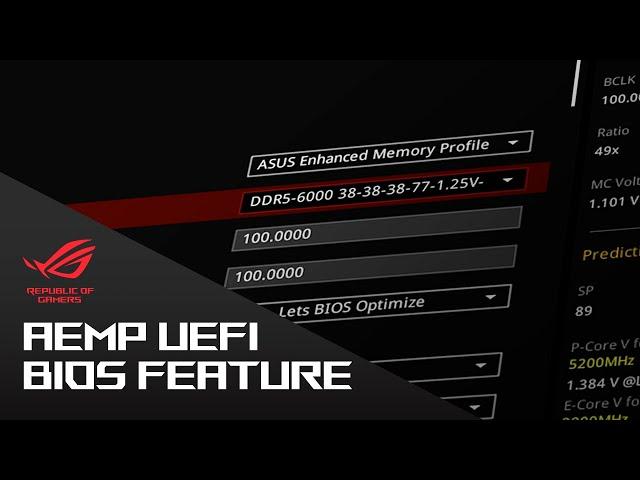 How To Get More From Non XMP DDR5 - ASUS AEMP UEFI BIOS Feature Overview & Guide