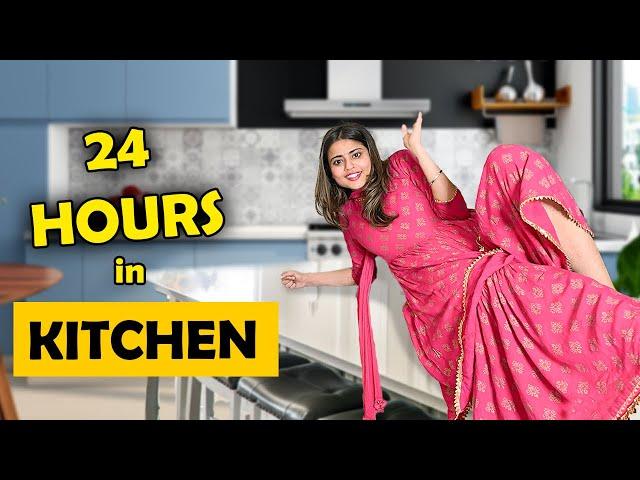 Living in my KITCHEN {Rasoda} for 24 HOURS !!  *Without phone* 