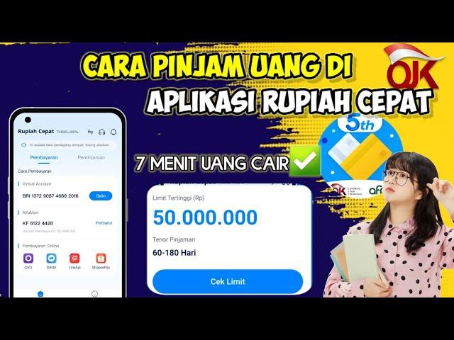 Cara daftar Rupiah Cepat 2024 | pinjam uang di rupiah cepat