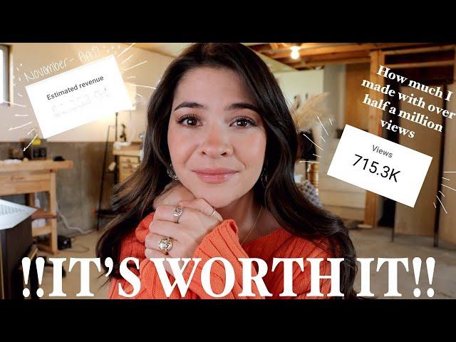 How Much Youtube Paid me in The First 6 Months of Being Monetized With 5.5K Subscribers