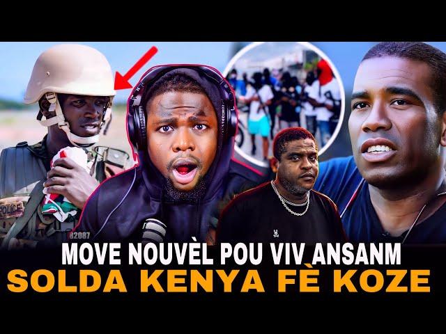 anmwey viv ansanm antrave solda kenya sa fenk pale pawol la guy phillipe denye nouvel