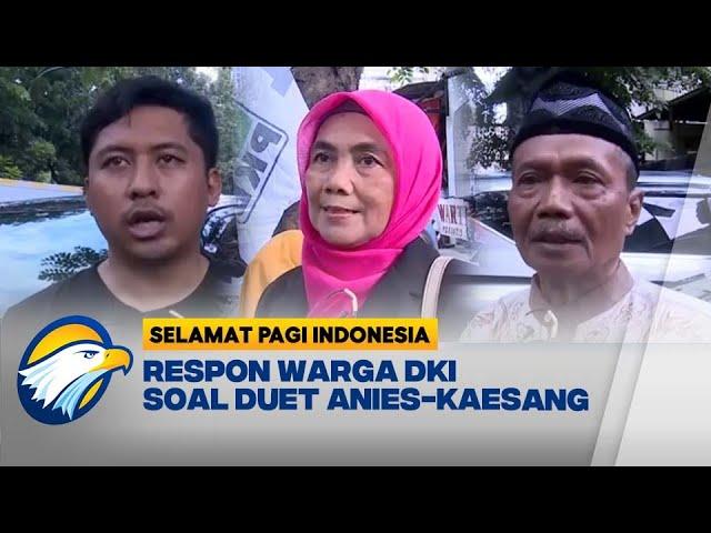 Respon Warga Soal Duet Anies Kaesang