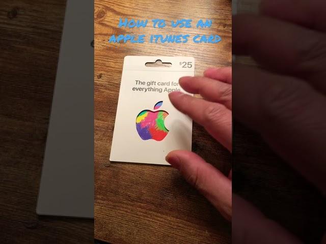 How to Use an Apple Gift Card