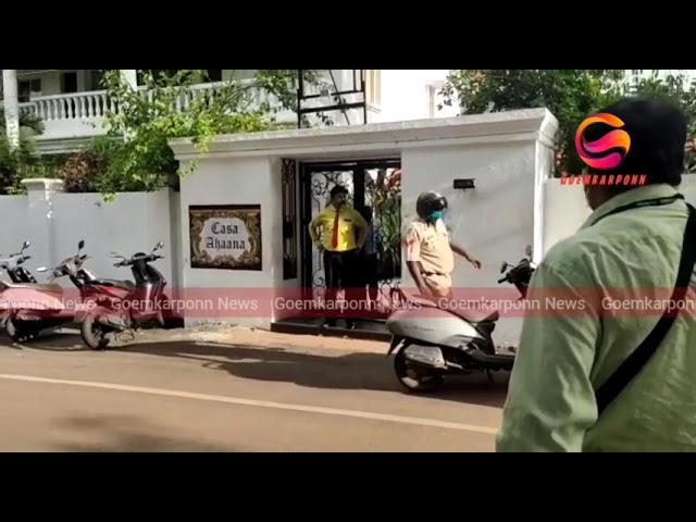 GOEMKARPONN EXPOSE: Illegal Bollywood shooting going on in hotel Casa Ahaana, Anjuna.