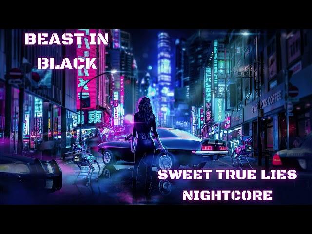 BEAST IN BLACK - Sweet True Lies Nightcore (Lyrics in Desc.)