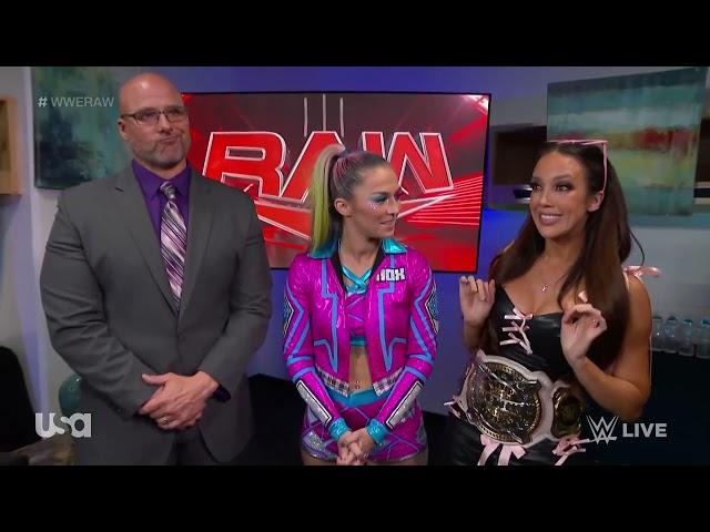 FULL SEGMENT: Tegan Nox confronts Chelsea Green | WWE RAW 10/02/23