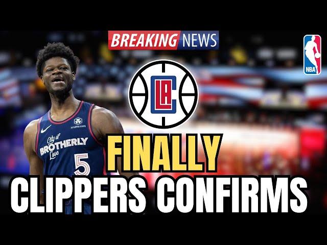 OFFICIAL NOTE! LOS ANGELES CLIPPERS CONFIRMS!. CLIPPERS NEWS.