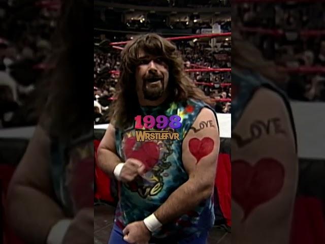 Mick Foley Evolution (1990-2021) #shorts