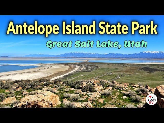 Visit to Antelope Island State Park in the Great Salt Lake, Utah