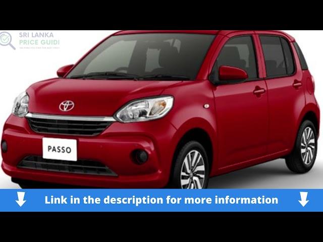 Toyota Passo Price in Sri Lanka