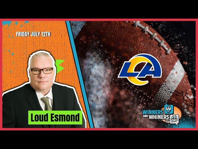 Free NFL Betting Pick: | Rams O/U Win total | Loud Edmond | 7/11/24