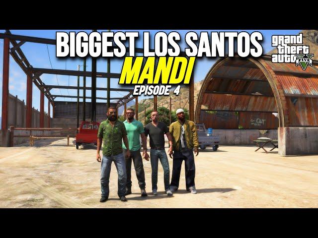 BIGGEST MANDI SETUP OF LOS SANTOS! | BAKRA EID 2023 EPISODE 4 | GTA 5 STORIES