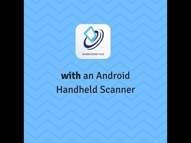 Android Handheld Scanner running Warehouse Plus for Linnworks