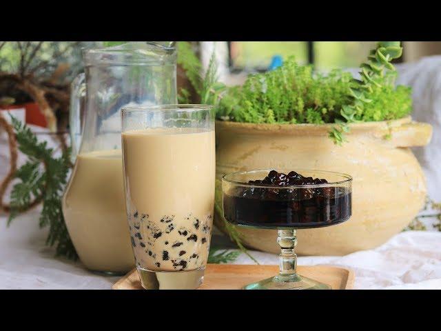 Bubble Milk Tea Recipe (w/ Tapioca Pearls)