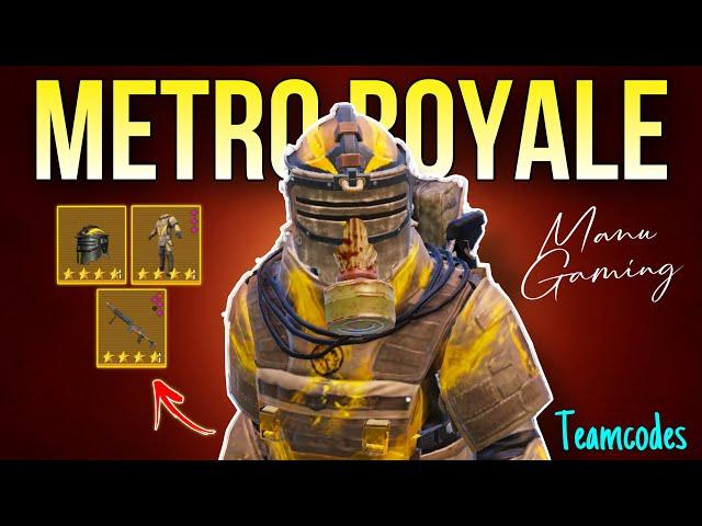 Pubg Metro Royale Live - Golden Crates / Teamcode  #метро #pubg #live