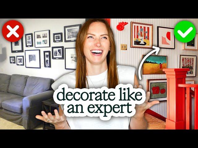 my easy DIY tips and hacks for decorating your walls