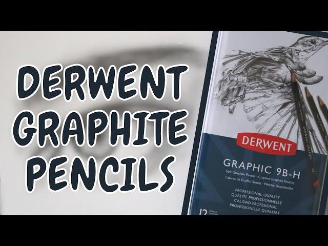 TRYING DERWENT GRAPHIC PENCILS: Demonstration + First Impressions