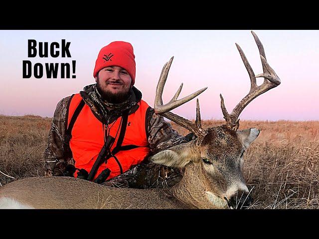 2019 Oklahoma Rifle Hunt, Buck Down!