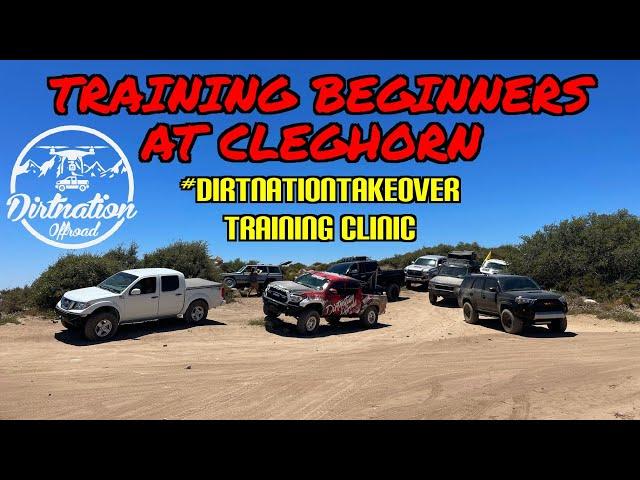 Training new off-roaders at Cleghorn! Dirtnation Takeover Clinic #3