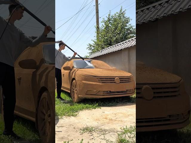 Wash The Dirtiest Volkswagen Ever! #carwash #dirtycar #detailing