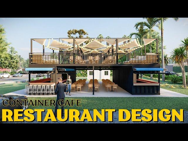 Container Cafe and Restaurant Design