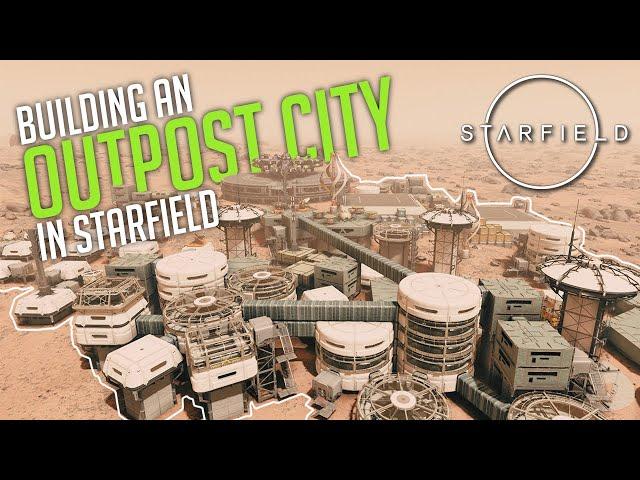 Building An Outpost City In Starfield