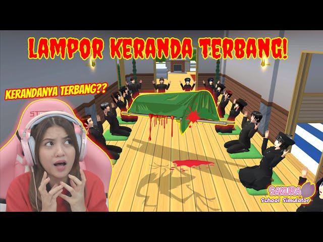 MISTERI LAMPOR KERANDA TERBANG!! TOLOONG...NGERI BANGEEET!! SAKURA SCHOOL SIMULATOR - PART 780