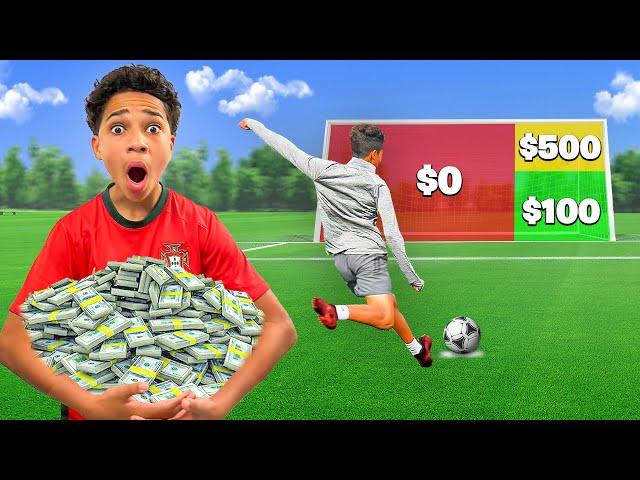 Every Time You Score, Kid Ronaldo Wins $100