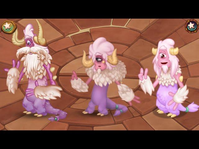 All Elder , Adult & Young Celestials Comparison - Dof- Sounds & Animations ~ My Singing Monster