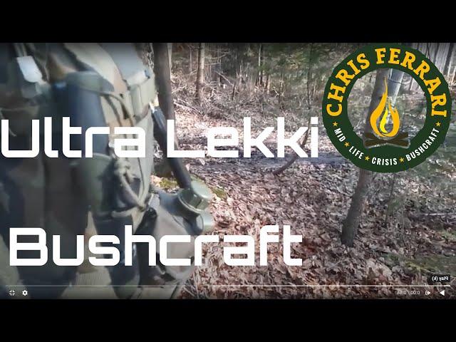 Inny sposób na bushcraft. wędrówka ultralight.  plecak brandit Cooper 11l