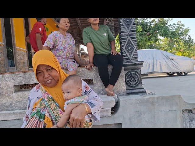 Lihat tanaman kacang emak disawah malah debat sama bapak