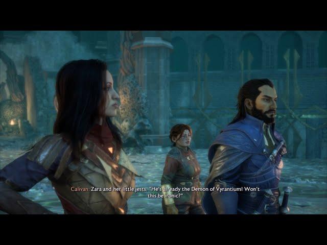 Angelina Jolie Rook & Lucanis Confront Calivan - Dragon Age: The Veilguard