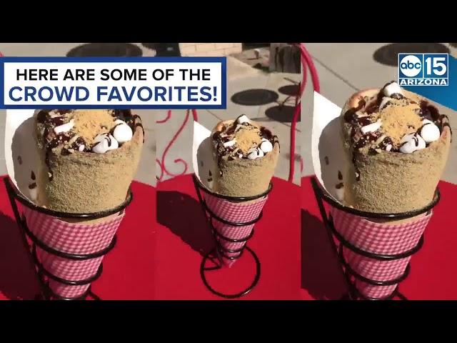 Hot Dog In A Cone! AZ Chimney Cakes is a new Paradise Valley hot spot - ABC15 Digital