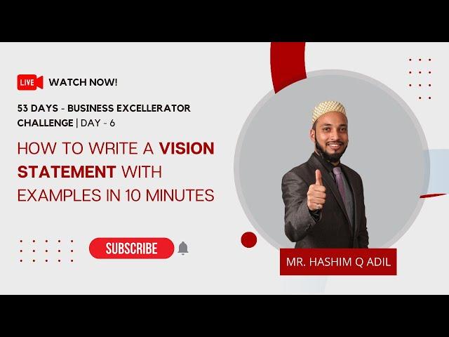 How to Write Vision Statement in 10 Minutes with Examples