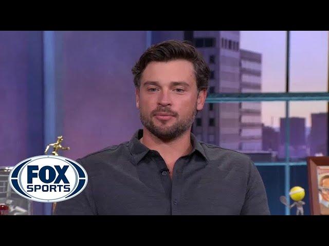 Tom Welling stops by Crowd Goes Wild