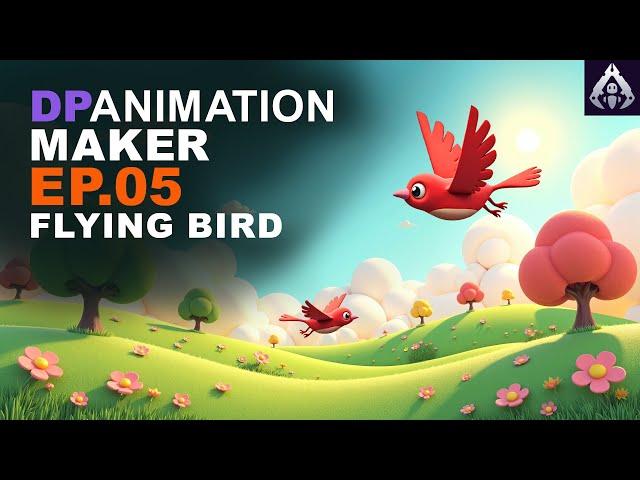 DP Animation Maker Ep. 05: Flying Bird Animation Tutorial + Photoshop Tricks