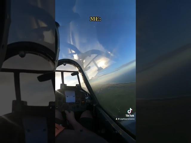 YAK 52 power level is OVER 9000!  #flying #shorts #aviation #yak52 #aerobatics