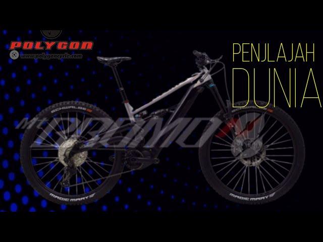 TERBARU-polygon mt bromo n8 ll E-bike full suspension