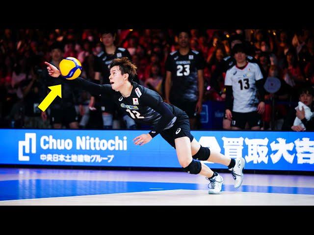 TOP 20 Craziest Saves by Volleyball Team Japan