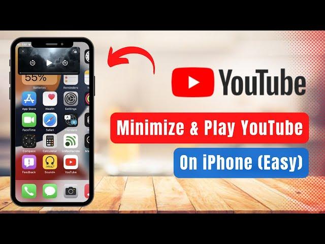 How to Minimize YouTube on iPhone !