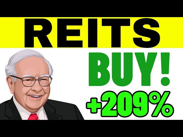 5 High Quality REITs To BUY Now Before It's Too LATE!