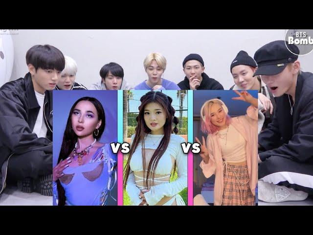 BTS REACTION Elsarca vs Kika Kiim vs Adaliatta