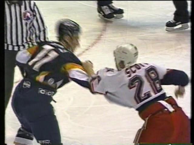 Ty Jones vs Richard Scott AHL Dec 2/00