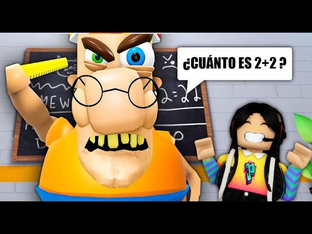 ESCAPA DEL PROFESOR LOCO | Team School Escape | Escapa del Colegio | OBBYS ROBLOX | SPEEDRUN