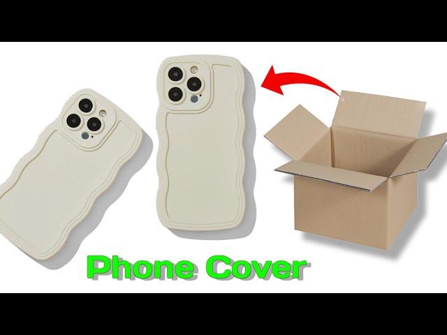 Phone Cover Making at Home use Cardboard || Craft Idea use Cardboard