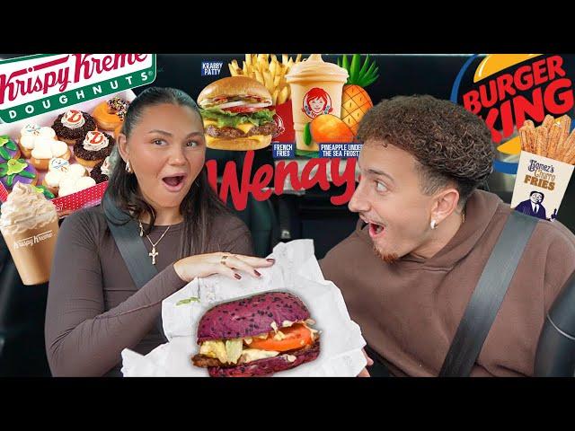 TRYING NEW MENU ITEMS FROM FAST FOOD RESTAURANTS!! *HALLOWEEN & FALL EDITION*