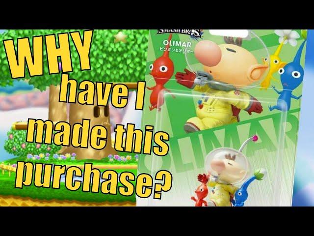 So I bought the Olimar Amiibo...