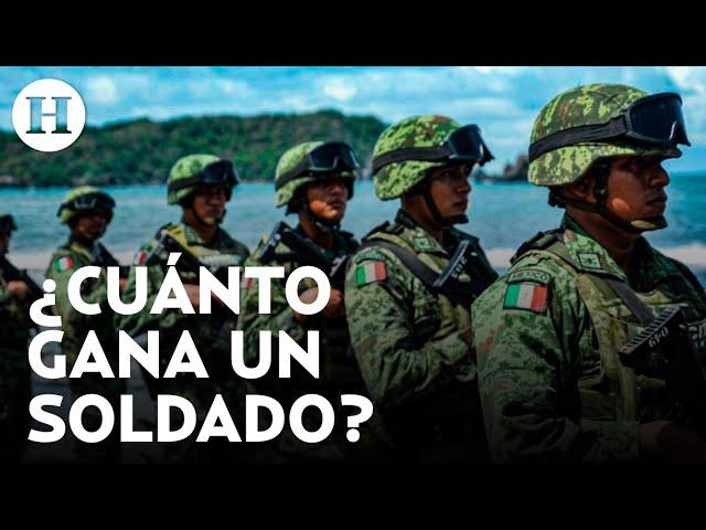 ¿Quieres formar parte del Ejército Mexicano? Este es el sueldo que se recibe de acuerdo a la SEDENA